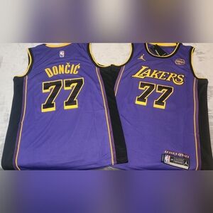 Luka D Lakers Purple Jersey